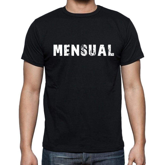 Mensual Mens Short Sleeve Round Neck T-Shirt - Casual