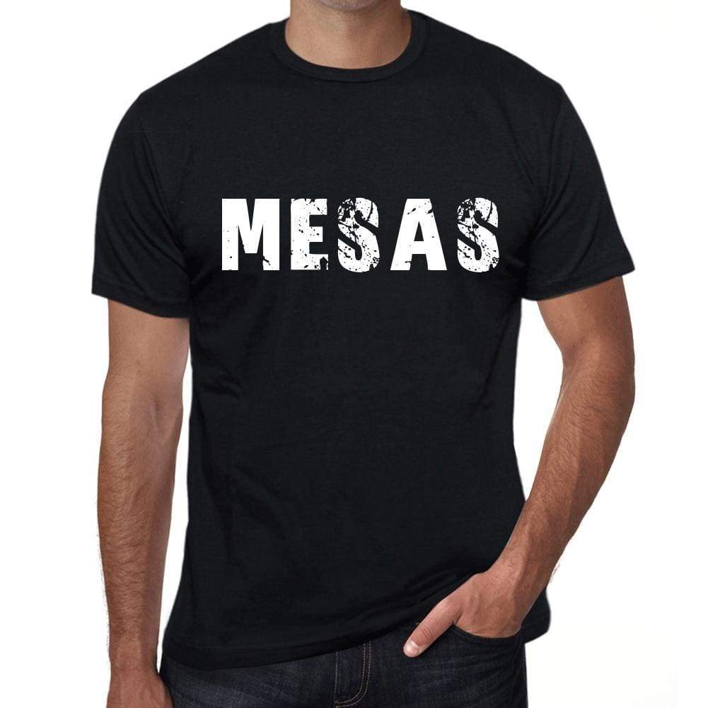 Mesas Mens Retro T Shirt Black Birthday Gift 00553 - Black / Xs - Casual