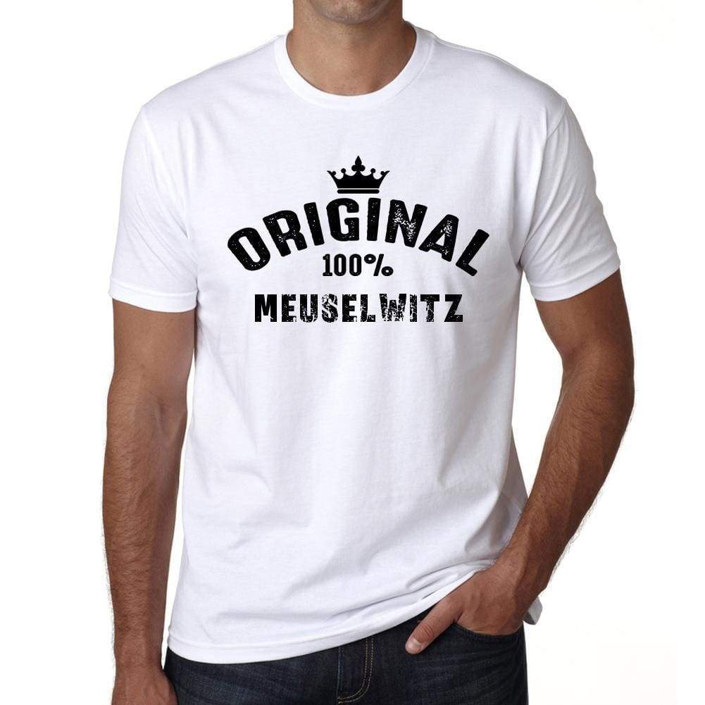 Meuselwitz Mens Short Sleeve Round Neck T-Shirt - Casual