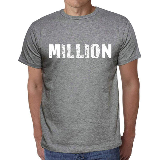 Million Mens Short Sleeve Round Neck T-Shirt 00046 - Casual