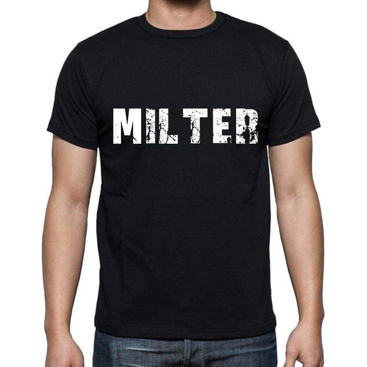 Milter Mens Short Sleeve Round Neck T-Shirt 00004 - Casual