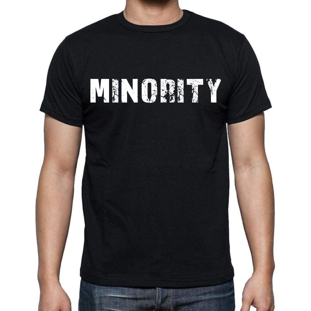minority <span>Men's</span> <span>Short Sleeve</span> <span>Round Neck</span> T-shirt , Black T-shirt EN - ULTRABASIC
