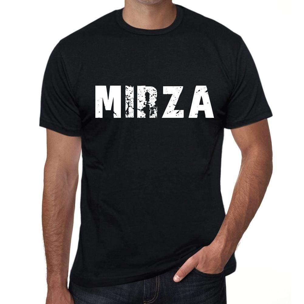 Mirza Mens Retro T Shirt Black Birthday Gift 00553 - Black / Xs - Casual