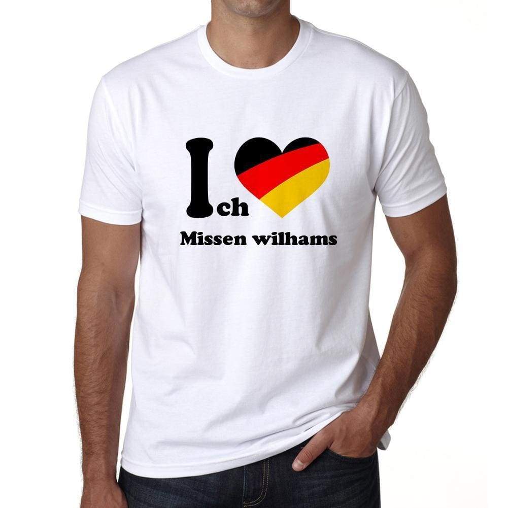Missen Wilhams Mens Short Sleeve Round Neck T-Shirt 00005