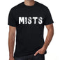 Mists Mens Retro T Shirt Black Birthday Gift 00553 - Black / Xs - Casual