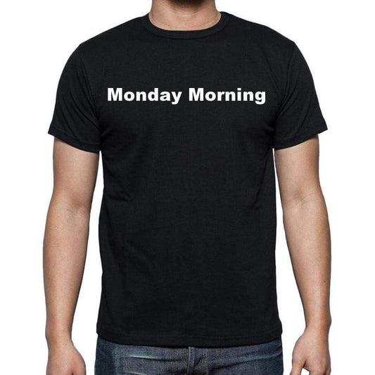 Monday Morning Mens Short Sleeve Round Neck T-Shirt - Casual