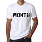 Month Mens T Shirt White Birthday Gift 00552 - White / Xs - Casual