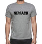 Newark Grey Mens Short Sleeve Round Neck T-Shirt 00018 - Grey / S - Casual