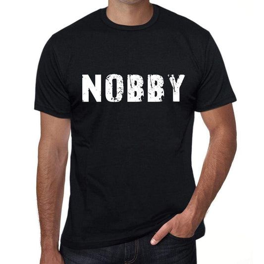 Nobby Mens Retro T Shirt Black Birthday Gift 00553 - Black / Xs - Casual