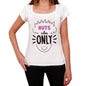 Nuts Vibes Only White Womens Short Sleeve Round Neck T-Shirt Gift T-Shirt 00298 - White / Xs - Casual