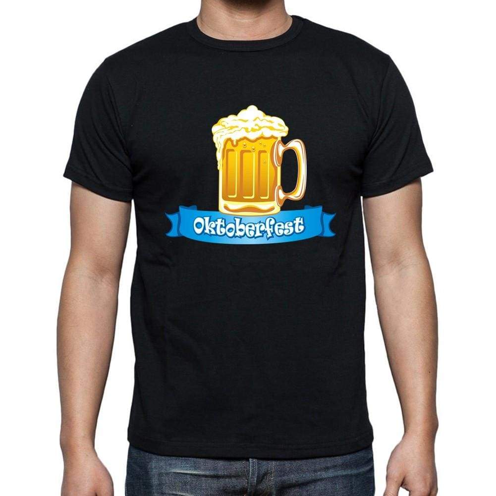 Oktoberfest 1 Oktoberfest T-Shirt Mens Black T-Shirt 100% Cotton 00202