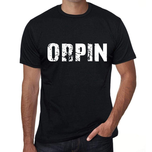 Orpin Mens Retro T Shirt Black Birthday Gift 00553 - Black / Xs - Casual