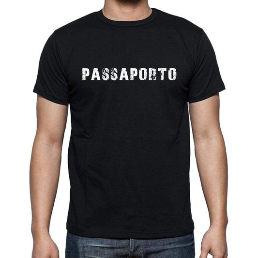 Passaporto Mens Short Sleeve Round Neck T-Shirt 00017 - Casual