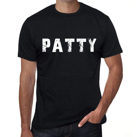 Patty Mens Retro T Shirt Black Birthday Gift 00553 - Black / Xs - Casual