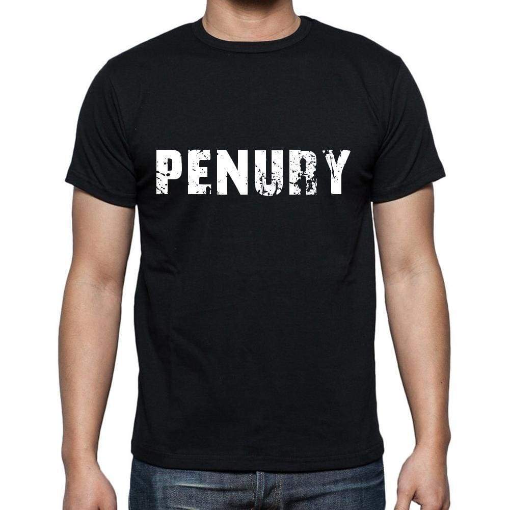 Penury Mens Short Sleeve Round Neck T-Shirt 00004 - Casual