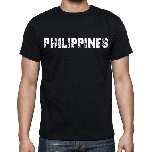 Philippines T-Shirt For Men Short Sleeve Round Neck Black T Shirt For Men - T-Shirt