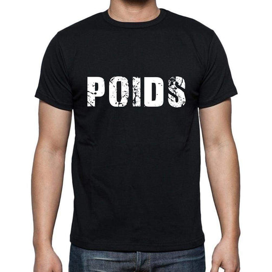 Poids French Dictionary Mens Short Sleeve Round Neck T-Shirt 00009 - Casual