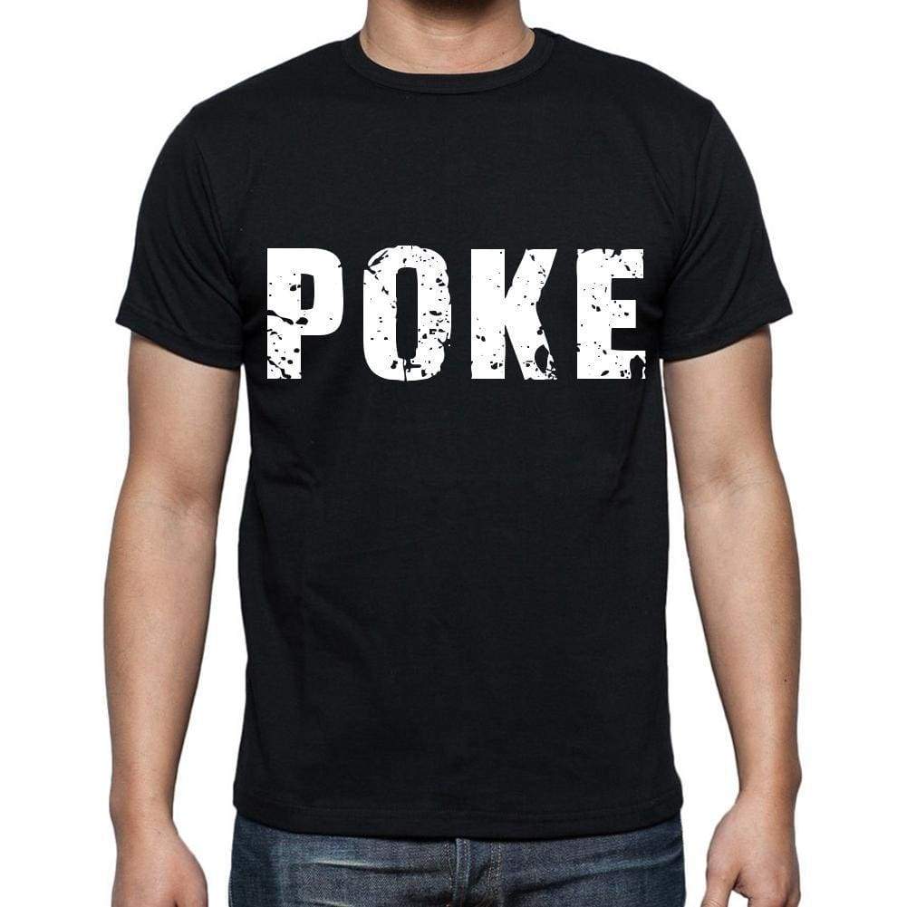 Poke Mens Short Sleeve Round Neck T-Shirt - Casual
