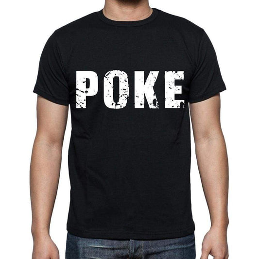Poke Mens Short Sleeve Round Neck T-Shirt - Casual