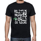 Politics World Goes Round Mens Short Sleeve Round Neck T-Shirt 00082 - Black / S - Casual