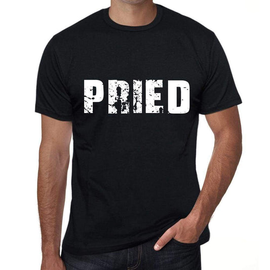 Pried Mens Retro T Shirt Black Birthday Gift 00553 - Black / Xs - Casual