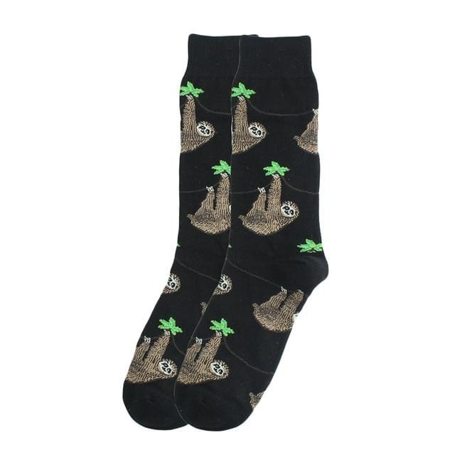 Happy Socks Fashion Hip Hop Skateboard Socks Cotton Cartoon Shark Pig Dog Food Hamburger Pizza Sushi Funny Men Women Calcetines