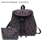 DIOMO Small Backpack Women Holographic Sequin Female Backpacks for Teenage Girls Bagpack Drawstring Bag Designer Korean Style