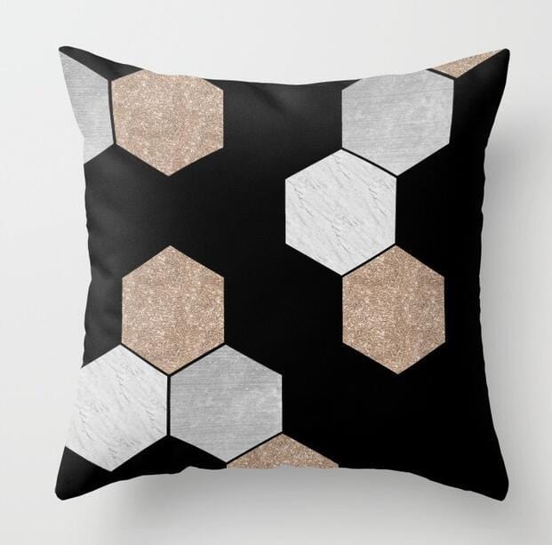 ZENGA Geometric Nordic Cushion Cover decorative cushion Throw Pillow Cover Polyester Cushion Case Sofa Bed Decorative Pillowcase