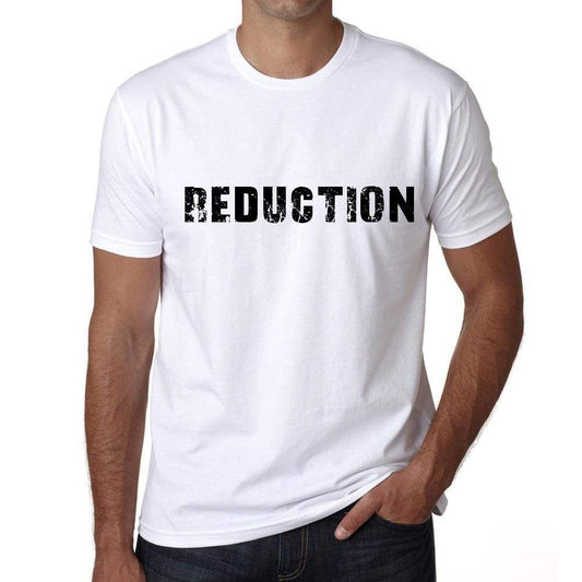 Reduction Mens T Shirt White Birthday Gift 00552 - White / Xs - Casual