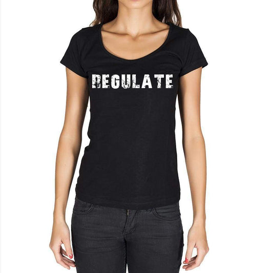 Regulate Womens Short Sleeve Round Neck T-Shirt - Casual