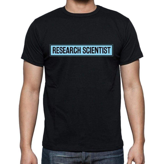Research Scientist T Shirt Mens T-Shirt Occupation S Size Black Cotton - T-Shirt