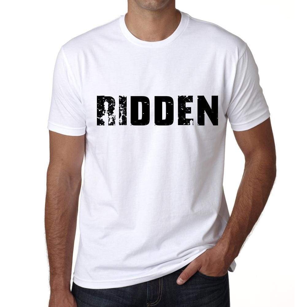 Ridden Mens T Shirt White Birthday Gift 00552 - White / Xs - Casual