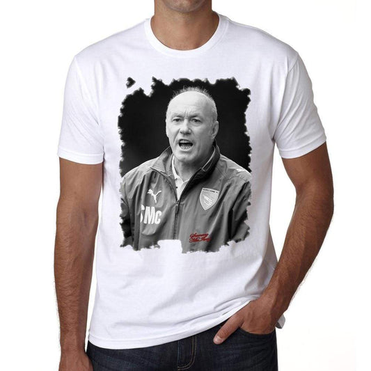 Sammy McIlroy T-shirt for mens, short sleeve, cotton tshirt, men t shirt 00034 - Christie