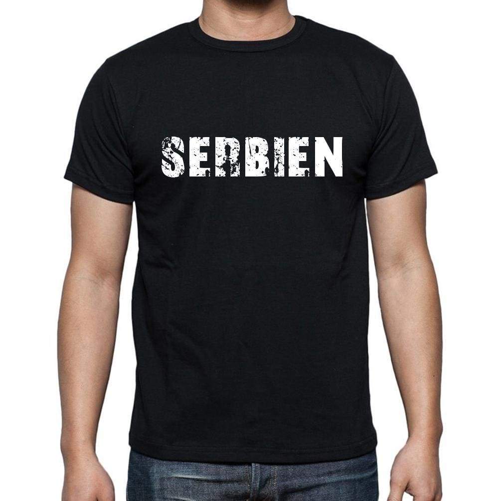 Serbien Mens Short Sleeve Round Neck T-Shirt - Casual