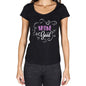 Shine Is Good Womens T-Shirt Black Birthday Gift 00485 - Black / Xs - Casual