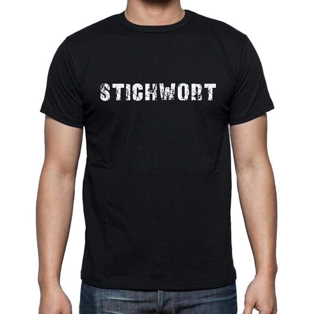Stichwort Mens Short Sleeve Round Neck T-Shirt - Casual
