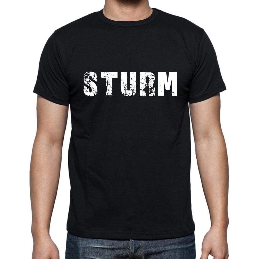 Sturm Mens Short Sleeve Round Neck T-Shirt - Casual