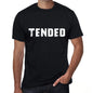 tended Mens Vintage T shirt Black Birthday Gift 00554 - ULTRABASIC