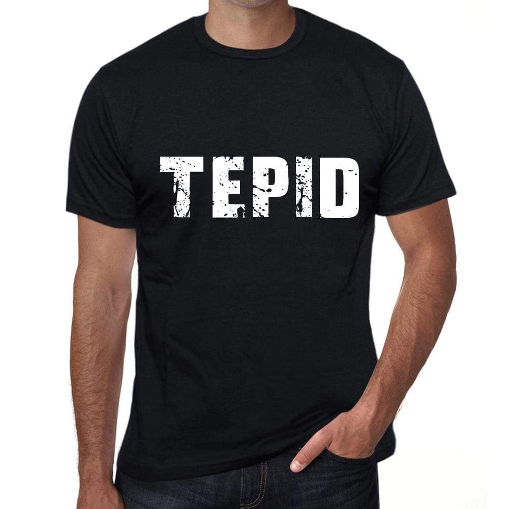 Tepid Mens Retro T Shirt Black Birthday Gift 00553 - Black / Xs - Casual
