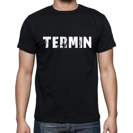 Termin Mens Short Sleeve Round Neck T-Shirt - Casual