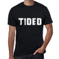 Tided Mens Retro T Shirt Black Birthday Gift 00553 - Black / Xs - Casual