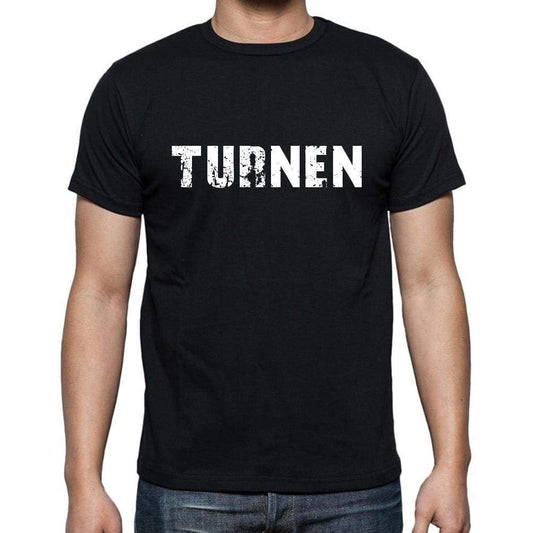 Turnen Mens Short Sleeve Round Neck T-Shirt - Casual