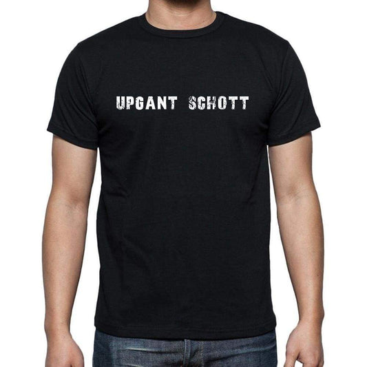 Upgant Schott Mens Short Sleeve Round Neck T-Shirt 00003 - Casual