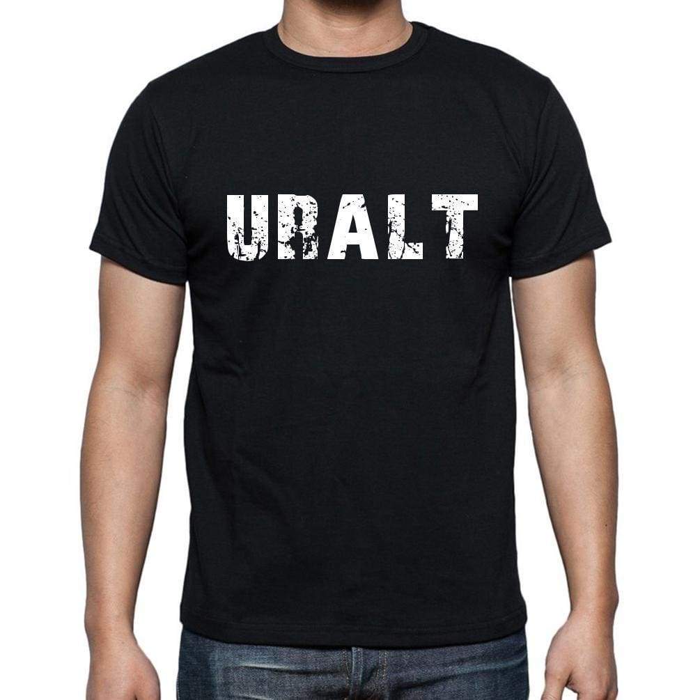 Uralt Mens Short Sleeve Round Neck T-Shirt - Casual