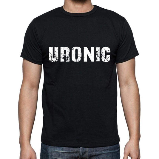 Uronic Mens Short Sleeve Round Neck T-Shirt 00004 - Casual