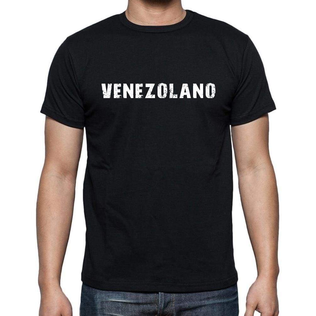 Venezolano Mens Short Sleeve Round Neck T-Shirt - Casual