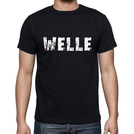 Welle Mens Short Sleeve Round Neck T-Shirt - Casual