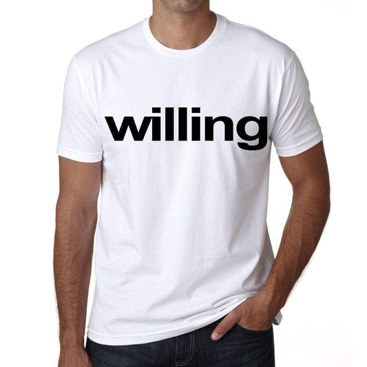 Willing Mens Short Sleeve Round Neck T-Shirt