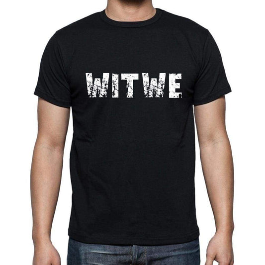 Witwe Mens Short Sleeve Round Neck T-Shirt - Casual