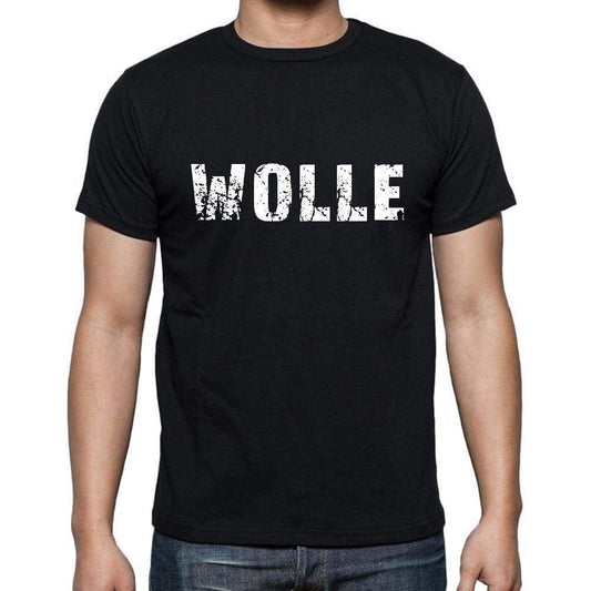 Wolle Mens Short Sleeve Round Neck T-Shirt - Casual